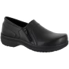 Easy Works By Easy Street Bentley Womens Round Clogs In Black