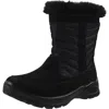 Easy Works By Easy Street Frazer Womens Faux Fur Lined Faux Suede Winter & Snow Boots