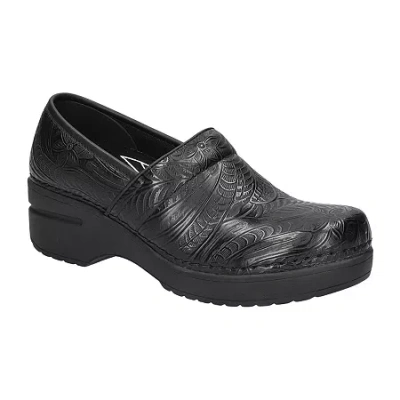 Easy Works By Easy Street Lead Womens Round Closed Toe Work Shoes In Black