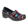 Easy Works By Easy Street Lyndee Womens Round Clogs In Multi