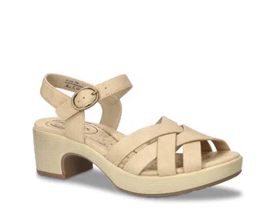 Easy Works By Easy Street Miyah Sandal In Multi