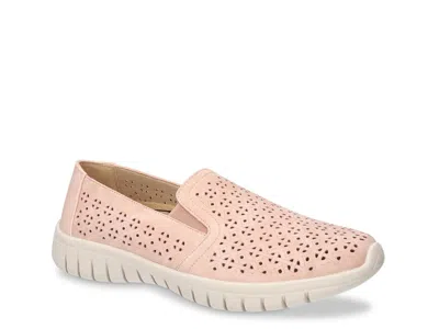 Easy Works By Easy Street Mosiac Slipon In Pink