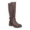 Easy Works By Easy Street Womens Austyn Stacked Heel Riding Boots In Brown