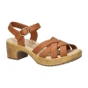 Easy Works By Easy Street Womens Miyah Heeled Sandals In Brown