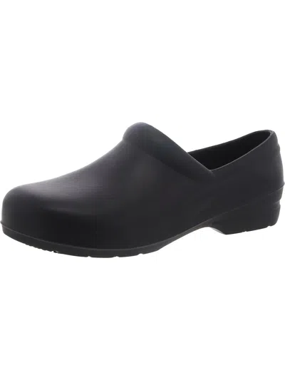 Easy Works By Easy Street Womens Slip Resistant Oil Resistant Clogs In Black