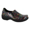 Easy Works Women's Bind Slip Resistant Work Shoe - Medium Width In Black/bright Multi Dots In Multi