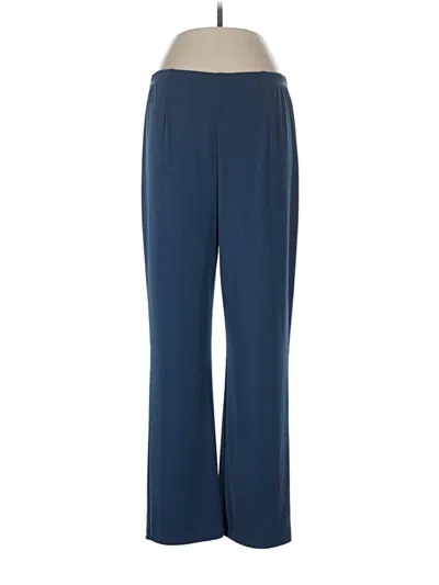 Pre-owned Easywear By Chico's Casual Pants In Blue