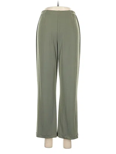 Pre-owned Easywear By Chico's Casual Pants In Green