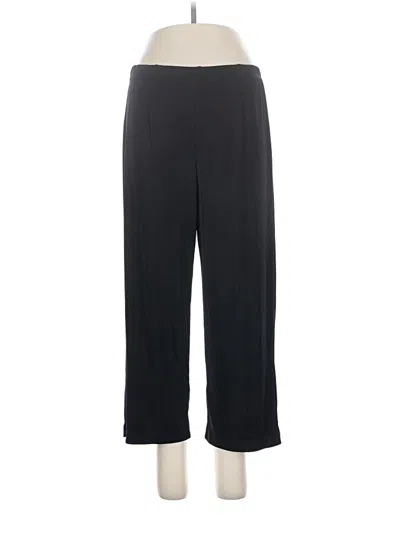 Pre-owned Easywear By Chico's Dress Pants In Black