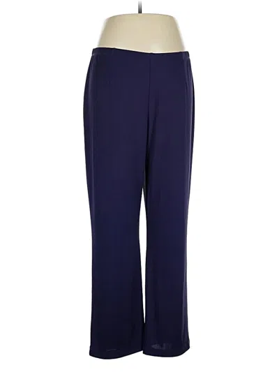 Pre-owned Easywear By Chico's Dress Pants In Blue