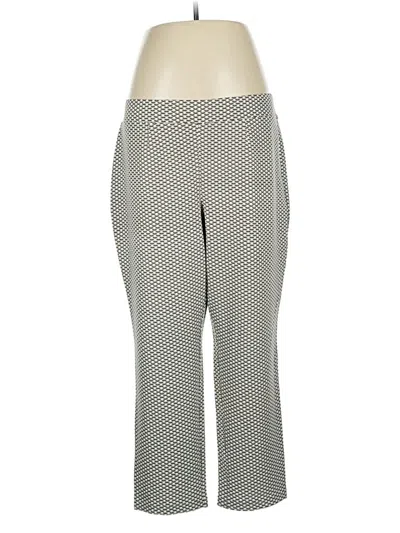 Pre-owned Easywear By Chico's Dress Pants In White