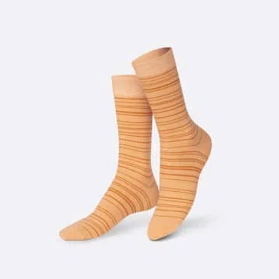 Eat My Socks Bon Croissant Socks In Orange