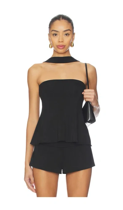 Eaves Analia Top In Black