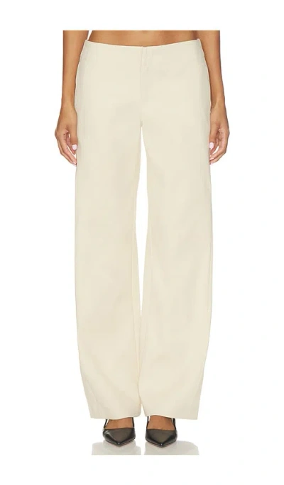 Eaves Ari Compact Suiting Pant In Black