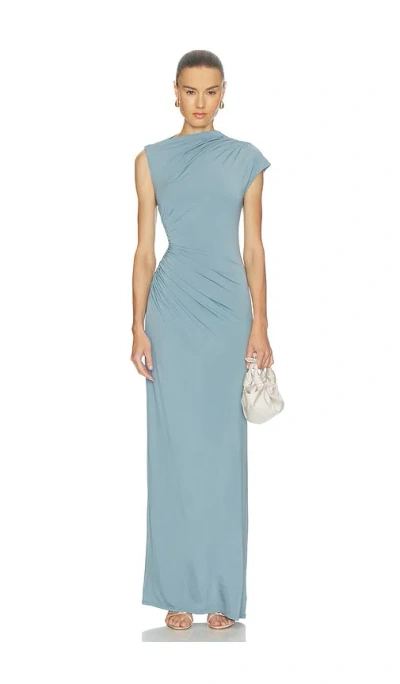 Eaves Auda Gown In Blue