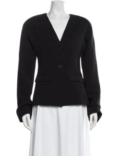 Pre-owned Eaves Blazer In Black