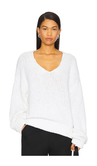 Eaves Calla Sweater In Ivory
