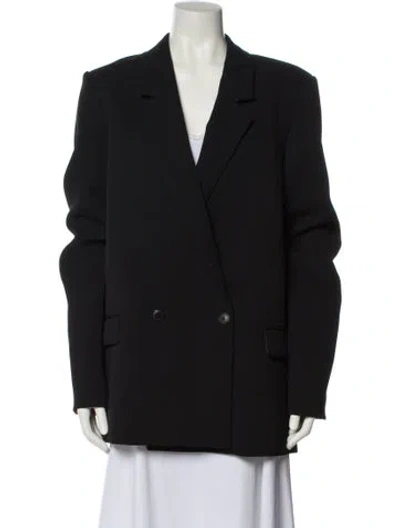 Pre-owned Eaves Coat In Black