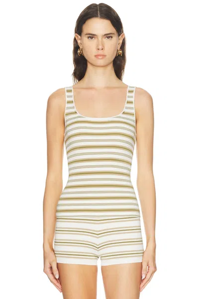 Eaves Cydnee Striped Knit Tank In Multi