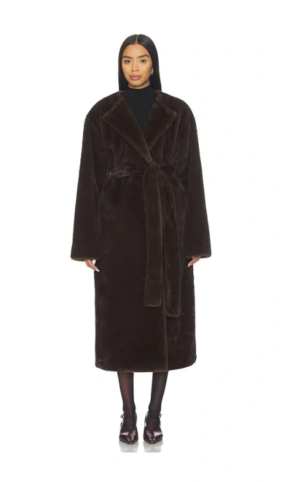 Eaves Dagna Coat In Brown
