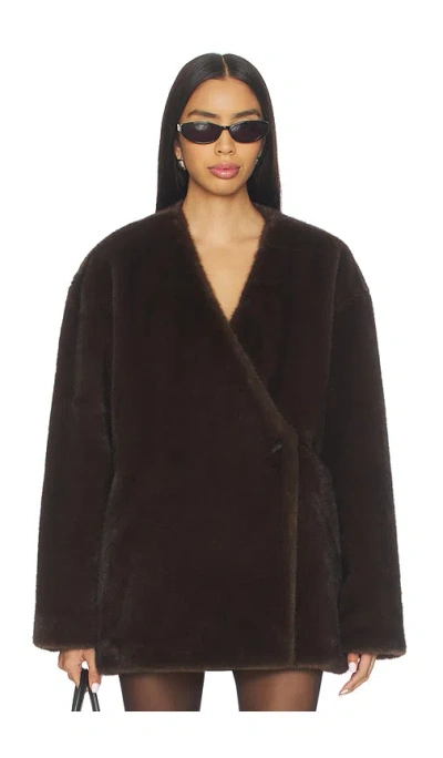 Eaves Dagna Jacket In Brown