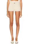 Eaves Danni Belted Short In White