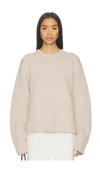 Eaves Emely Structured Sweater In Neutral