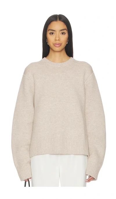 Eaves Emely Structured Sweater In Neutral