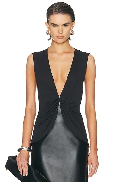 Eaves Emil Top In Black