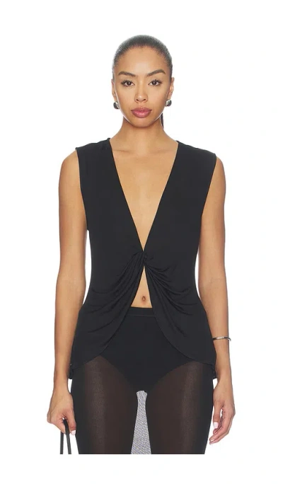 Eaves Emil Top In Black