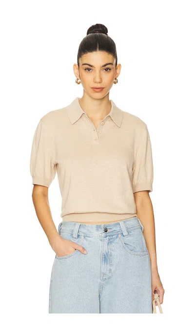 Eaves Emileigh Polo In Tan