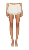 Eaves Fabienne Short In White