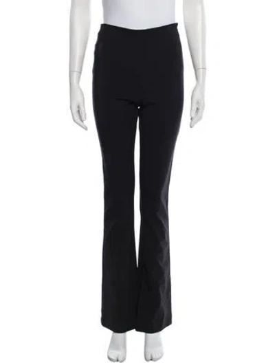 Pre-owned Eaves Flared Pants In Black/blue