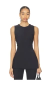 Eaves Guro Tech Suiting Top In Black