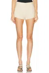 Eaves Ilya Tailored Micro Short In White