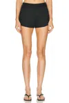 Eaves Ilya Tailored Micro Short In Black