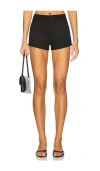 Eaves Ilya Tailored Micro Short In Black