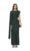 Eaves Ingrida Maxi Dress In Green