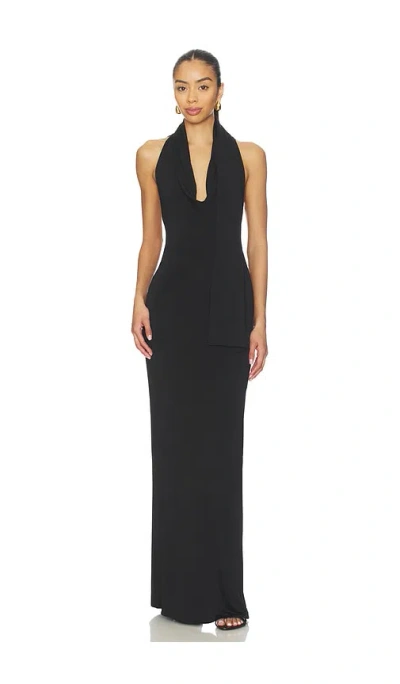 Eaves Ira Maxi Dress In Black