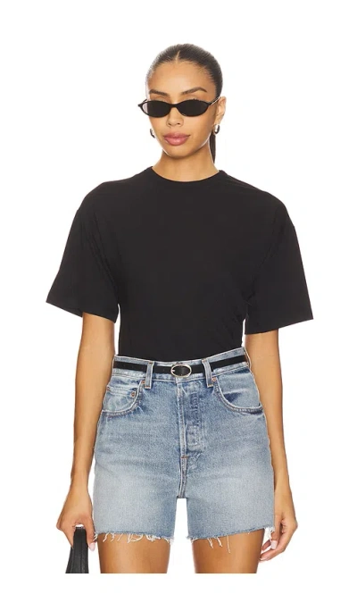 Eaves Ira Twisted Tee In Black