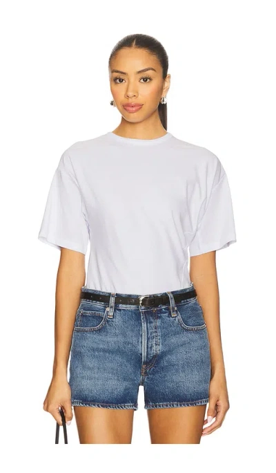 Eaves Ira Twisted Tee In White