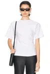 Eaves Ira Twisted Tee In White