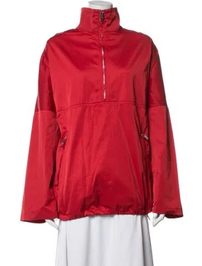 Pre-owned Eaves Jacket In Red