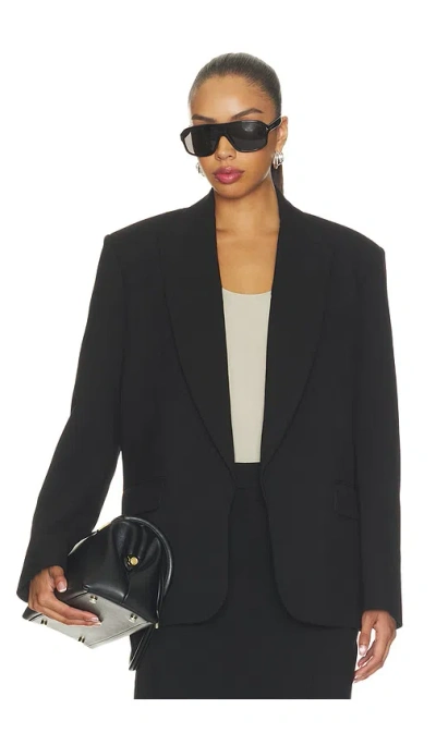 Eaves Jan Classic Suiting Blazer In Black