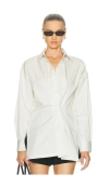 Eaves Lo Reworked Shirt In White
