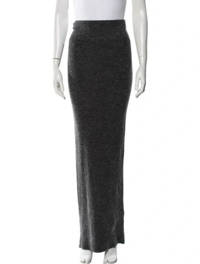 Pre-owned Eaves Long Skirt W/ Tags In Gray