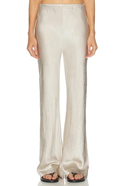Eaves Loretta Bias Pant In Silver