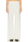 Eaves Loretta Bias Pant In White