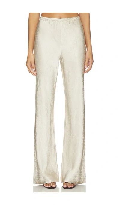 Eaves Loretta Bias Pant In White