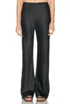 Eaves Loretta Silk Pants In Black